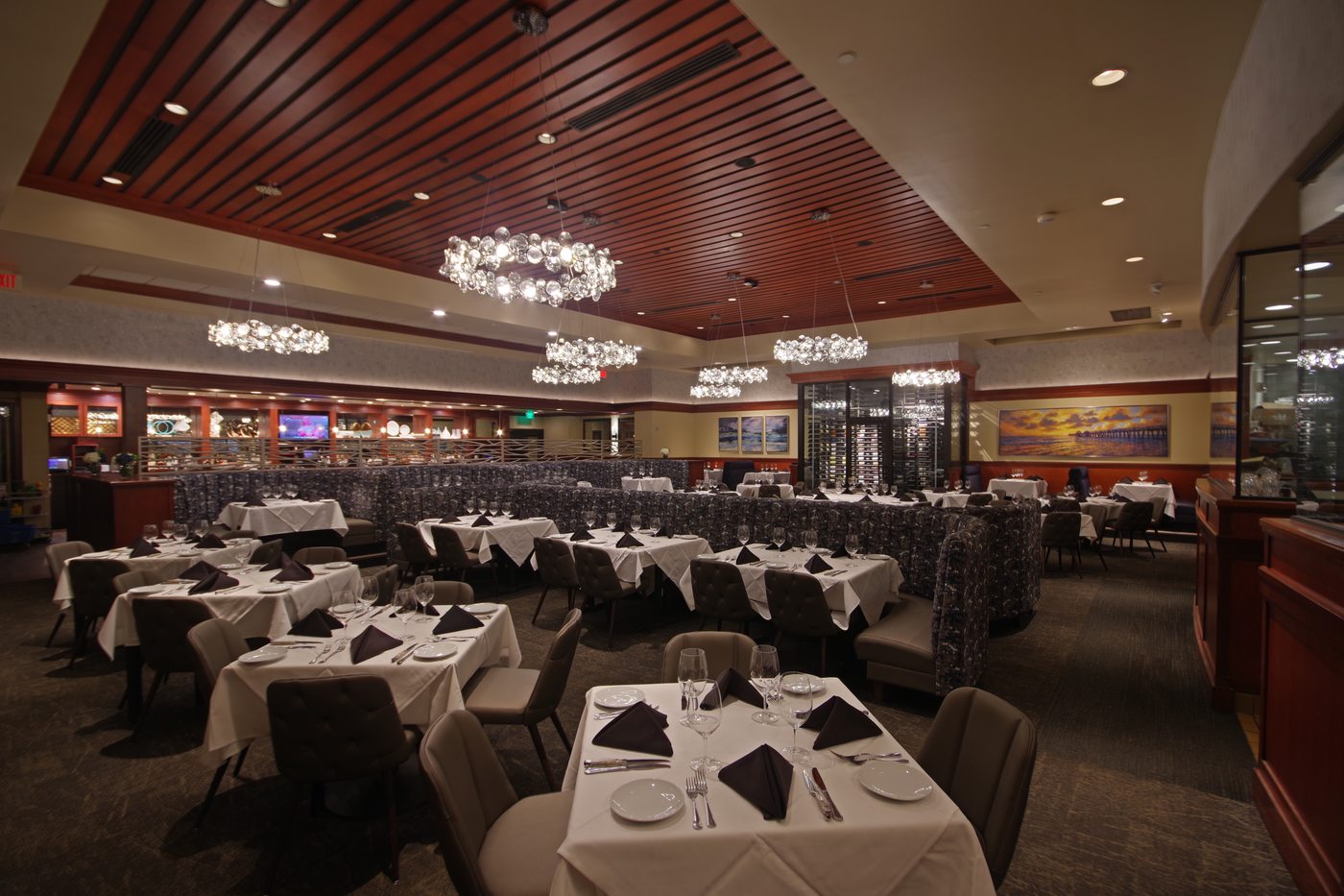 Fleming's Main Dining Room